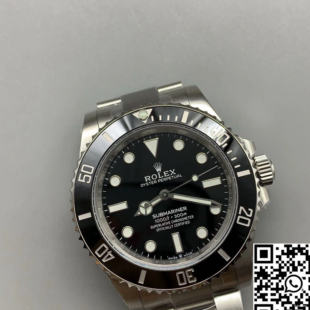 Submariner Factory Black 124060-97200 Dial Rolex VS 1025